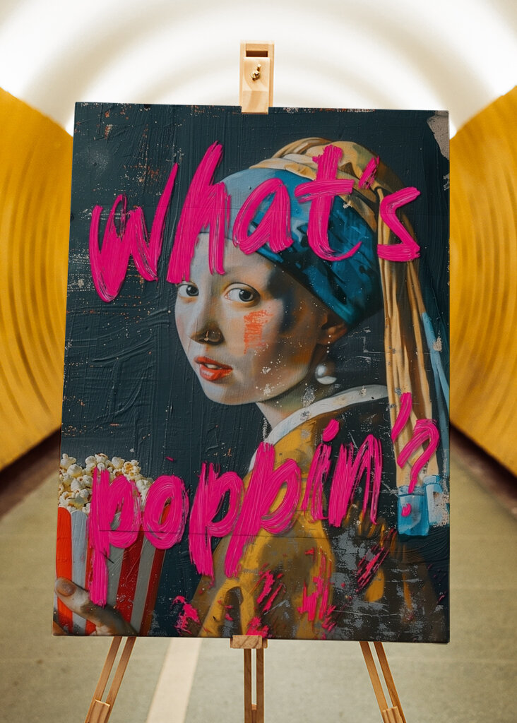 Co praská? x Vermeer