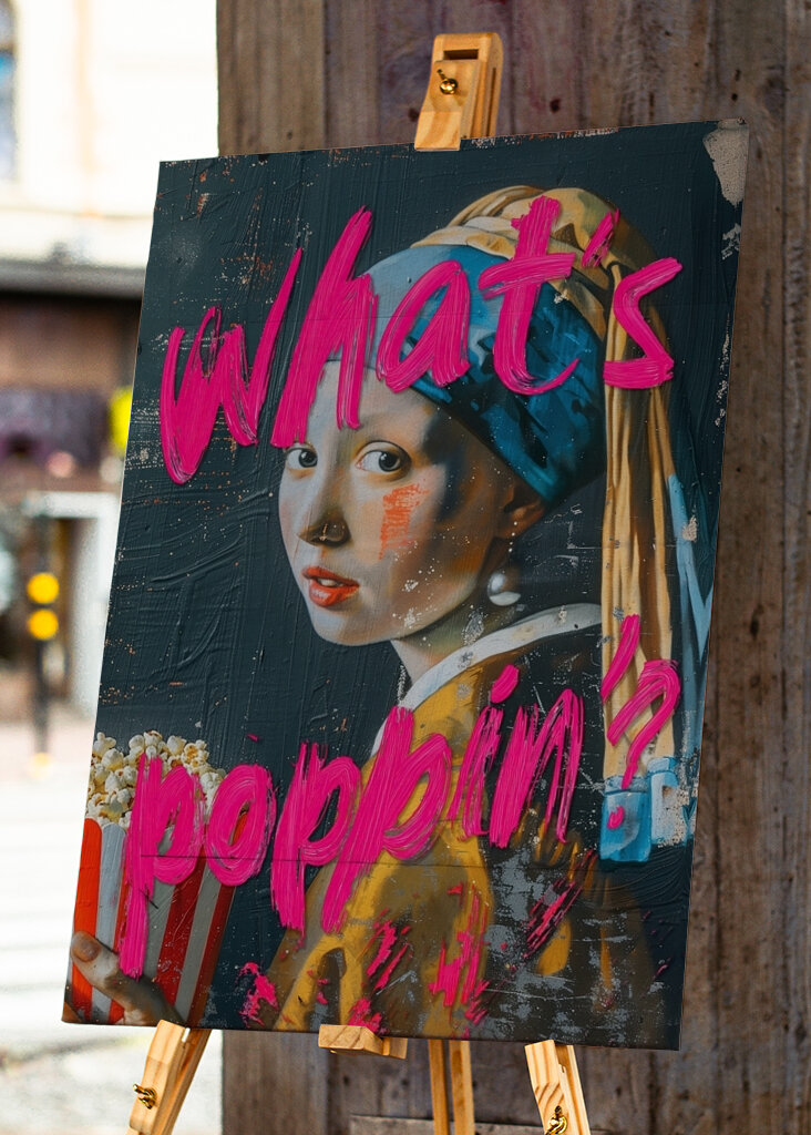 Co praská? x Vermeer