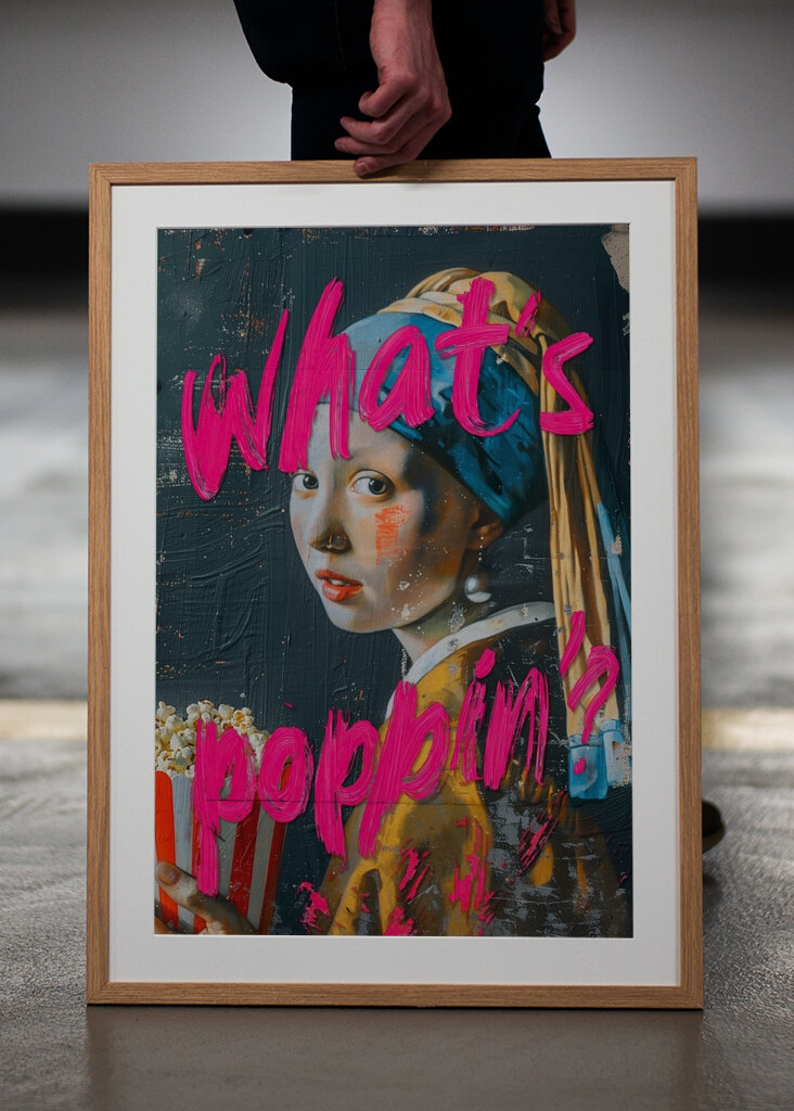 Co praská? x Vermeer