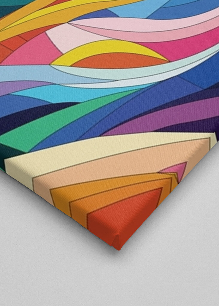 häst, wpap, popkonst, färgrik