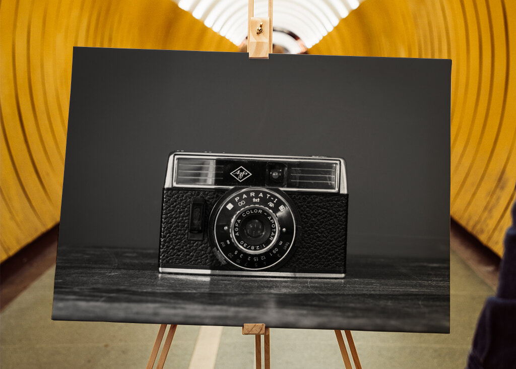 Retro agfa film camera