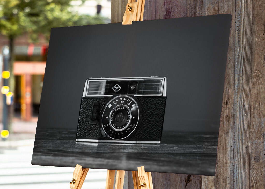 Retro agfa film camera