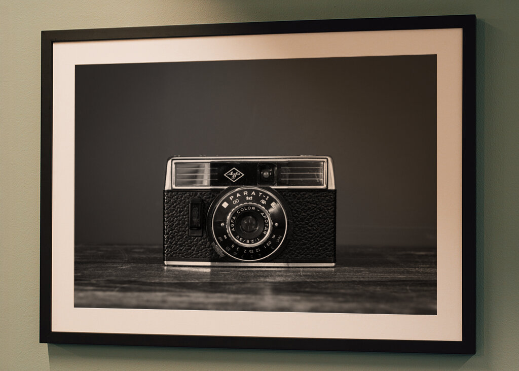 Retro agfa film camera