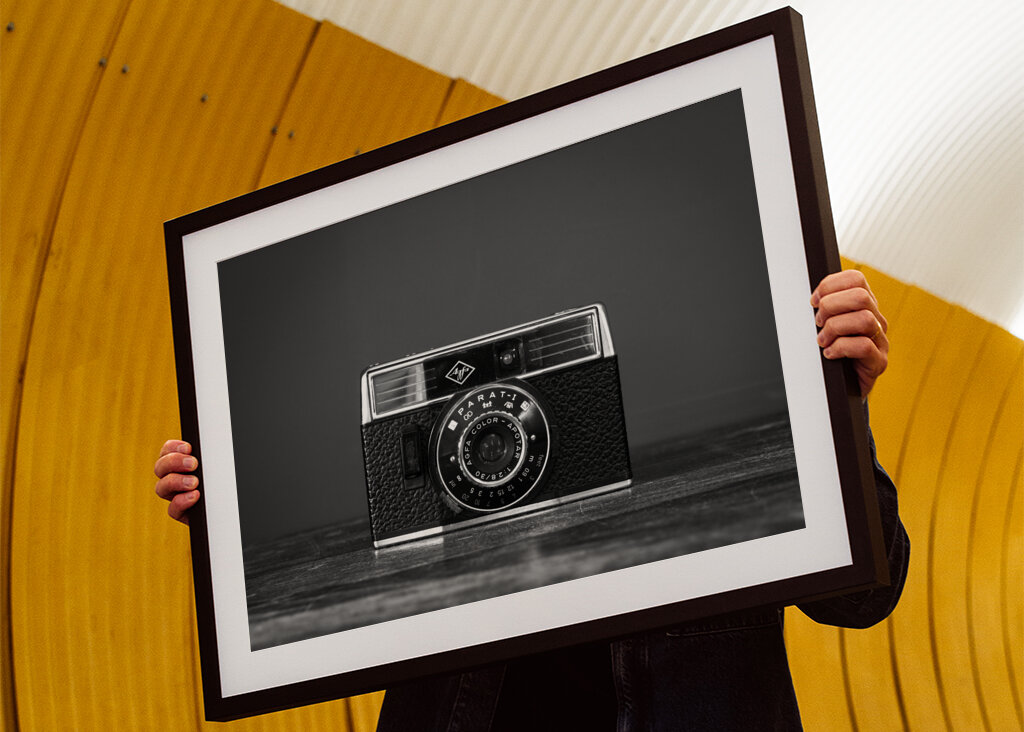 Retro agfa film camera