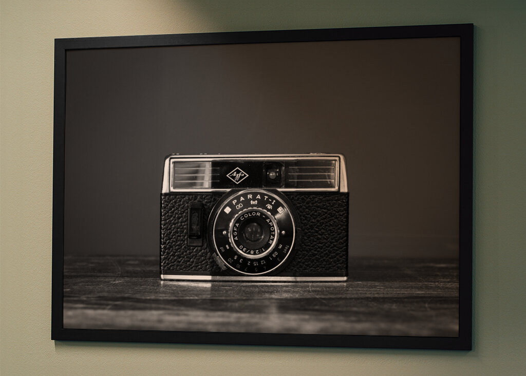 Retro agfa film camera