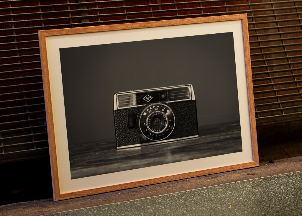 Retro agfa film camera
