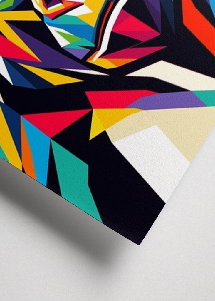 Gorilla Pop Art wpap colorful