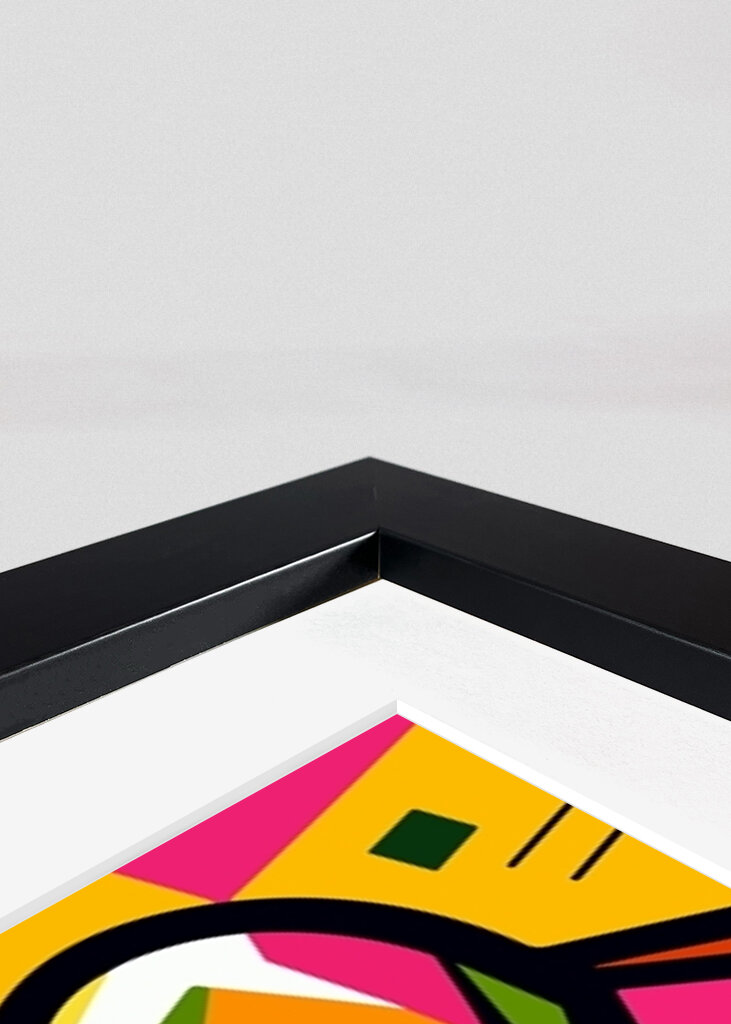 Geometrisk bjørnekunst fargerik