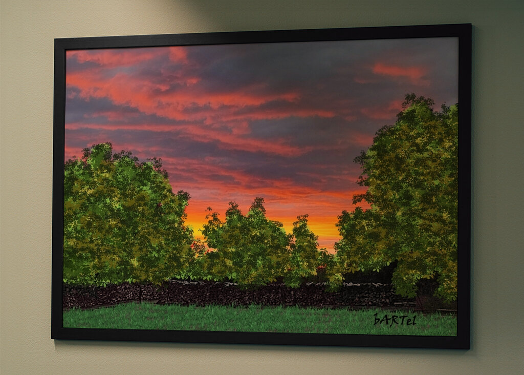 Naplemente, a hibrid kép