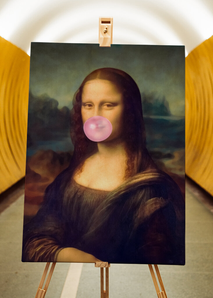 Mona Lisa Bubble Gum