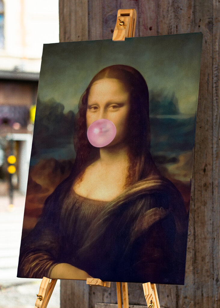 Mona Lisa Bubble Gum