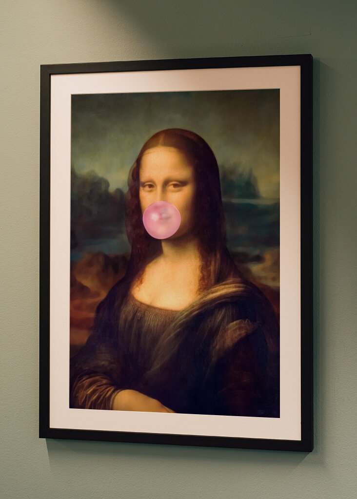 Mona Lisa Bubble Gum