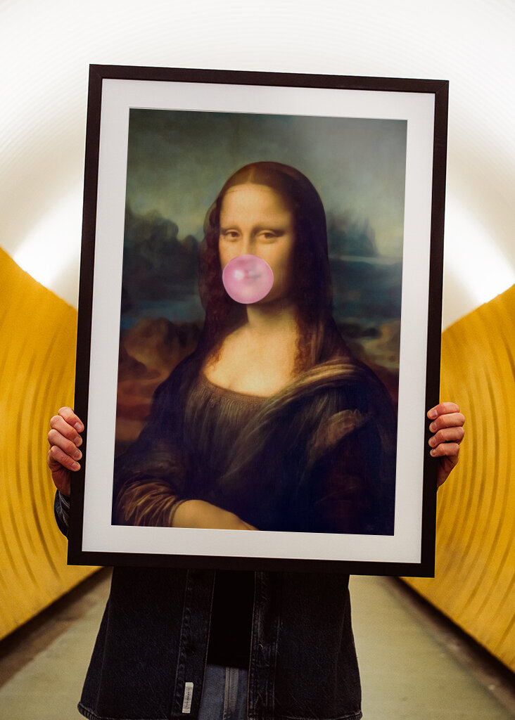 Mona Lisa Bubble Gum