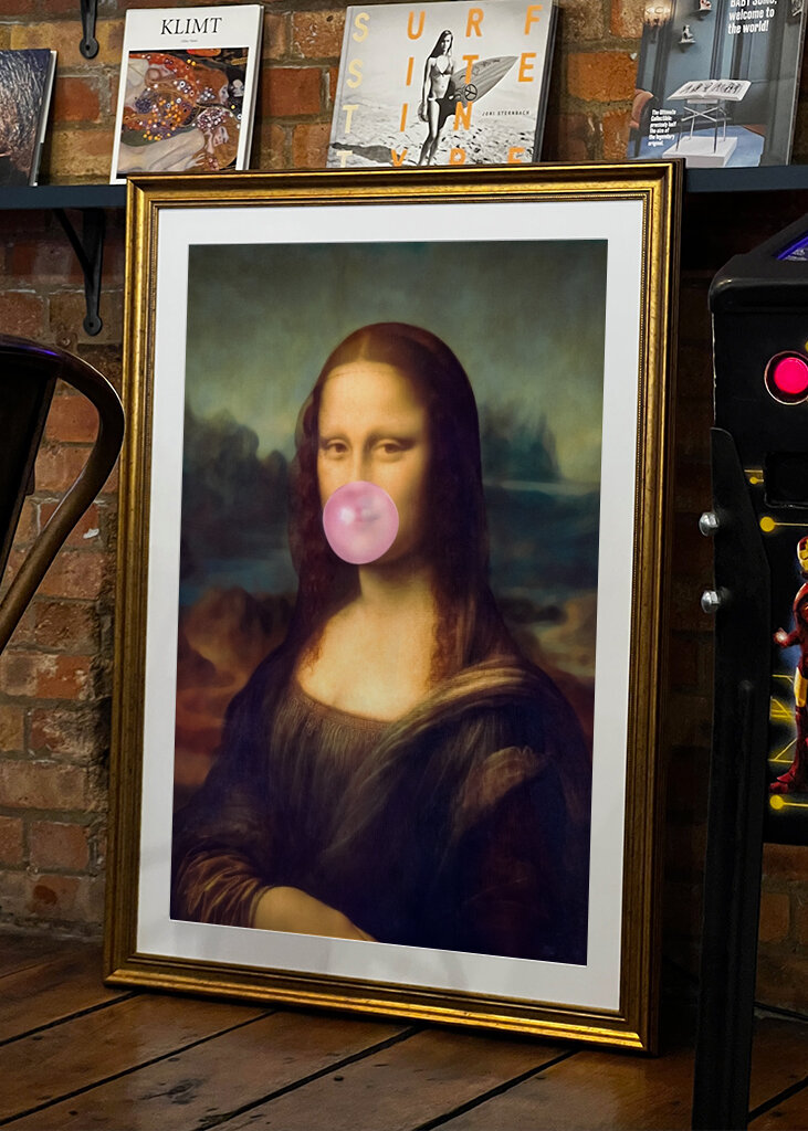 Mona Lisa Bubble Gum