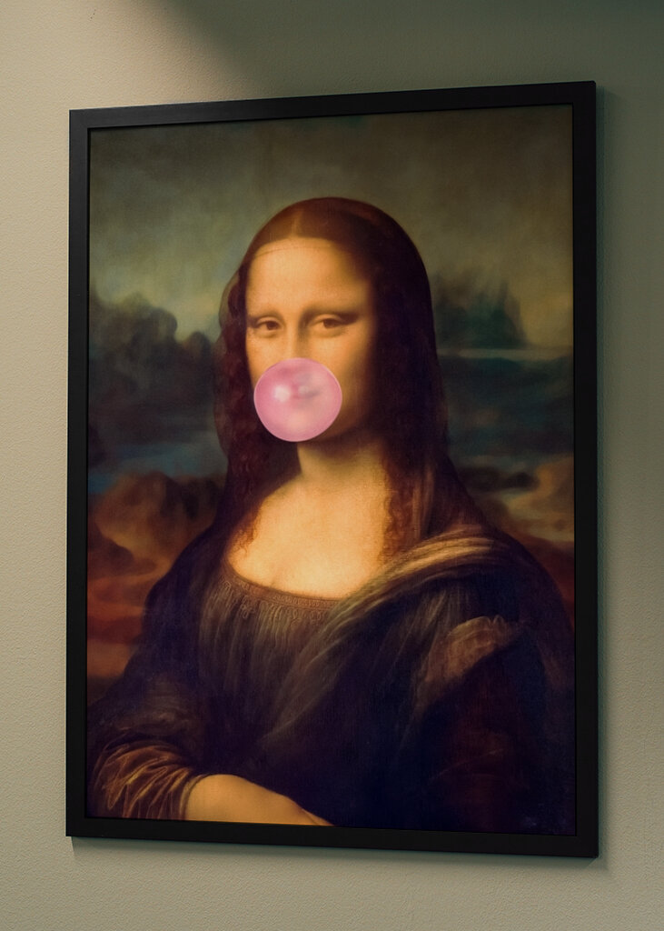 Mona Lisa Bubble Gum