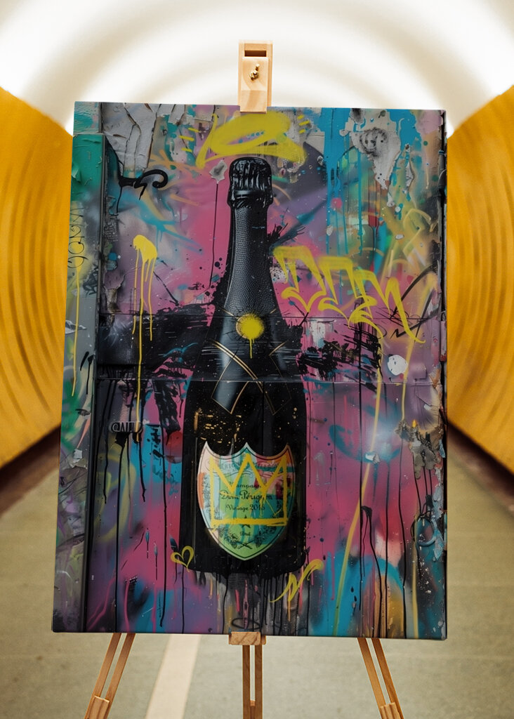 Champagne x Grafitti
