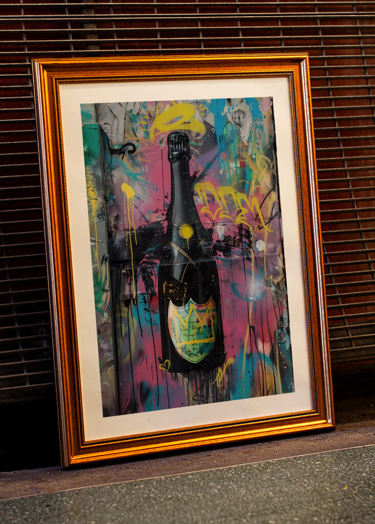 Champagne x Grafitti