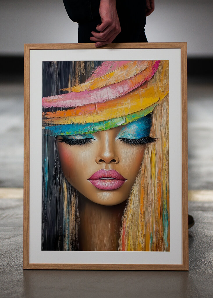 Portrait of a black woman 