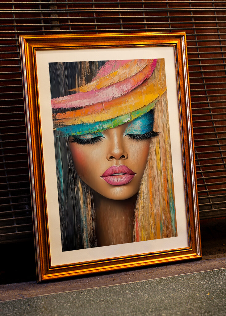 Portrait of a black woman 