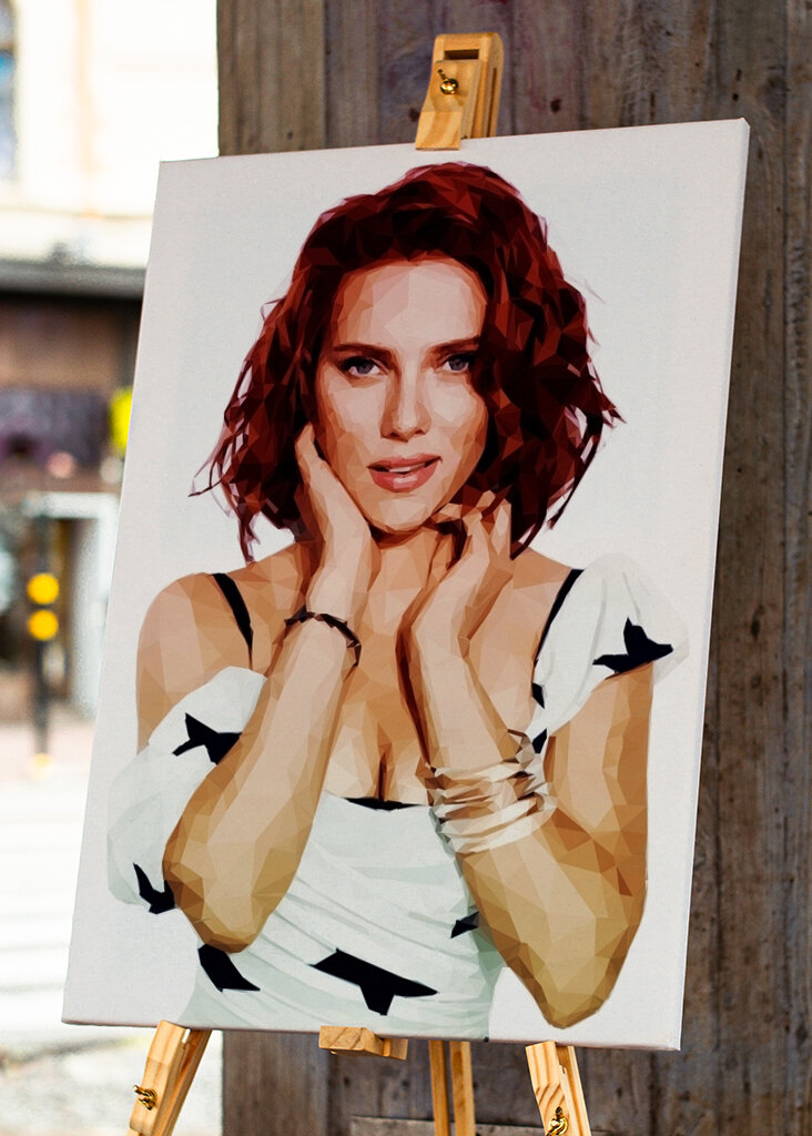 Scarlett Johansson Portræt