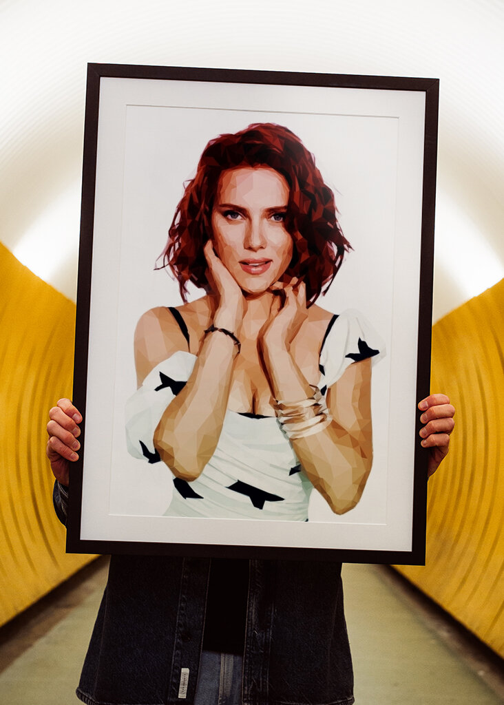 Scarlett Johansson Portræt