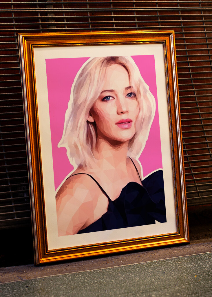 Jennifer Lawrence Portrait 