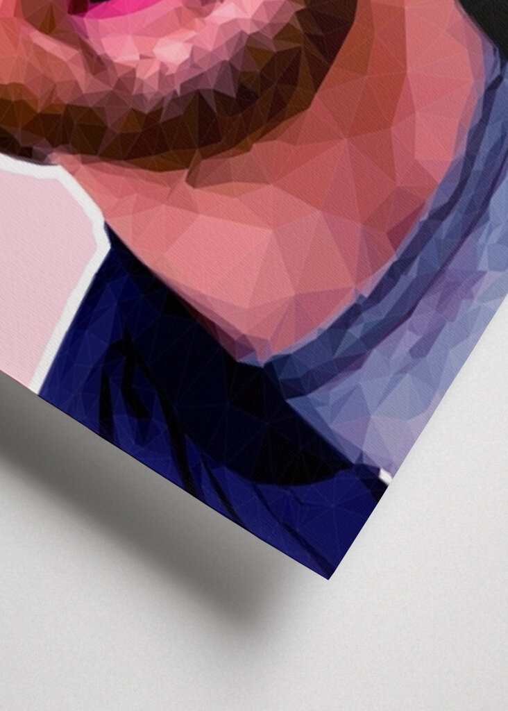 Chris Evans polygonale Kunst