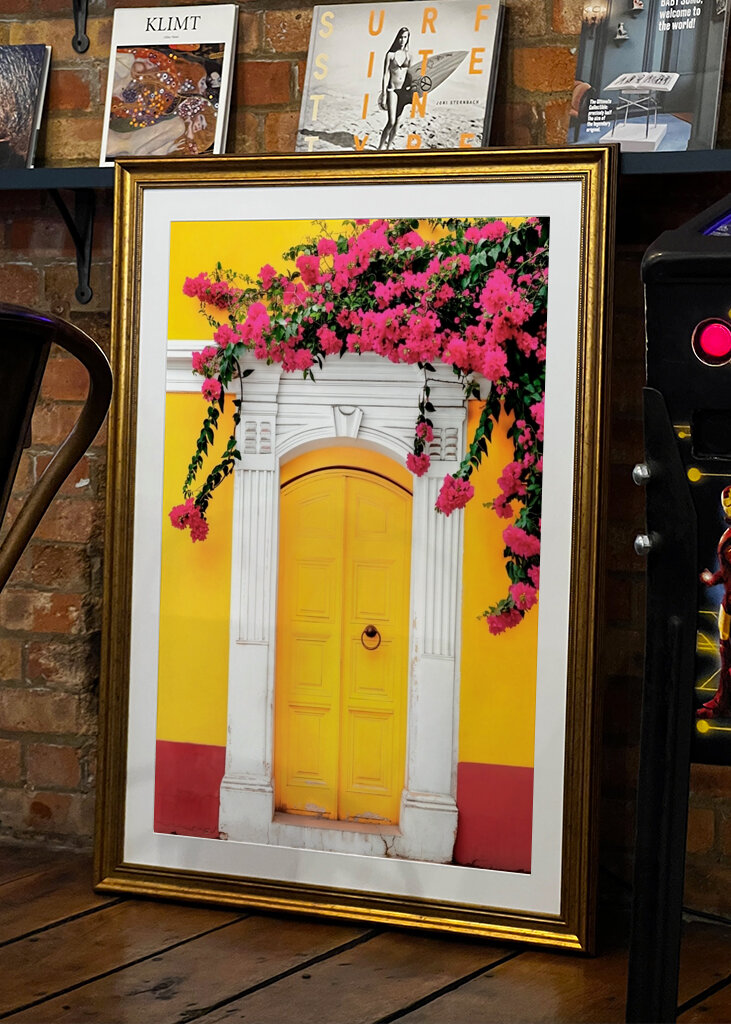 Gelbe Fassade Olinda