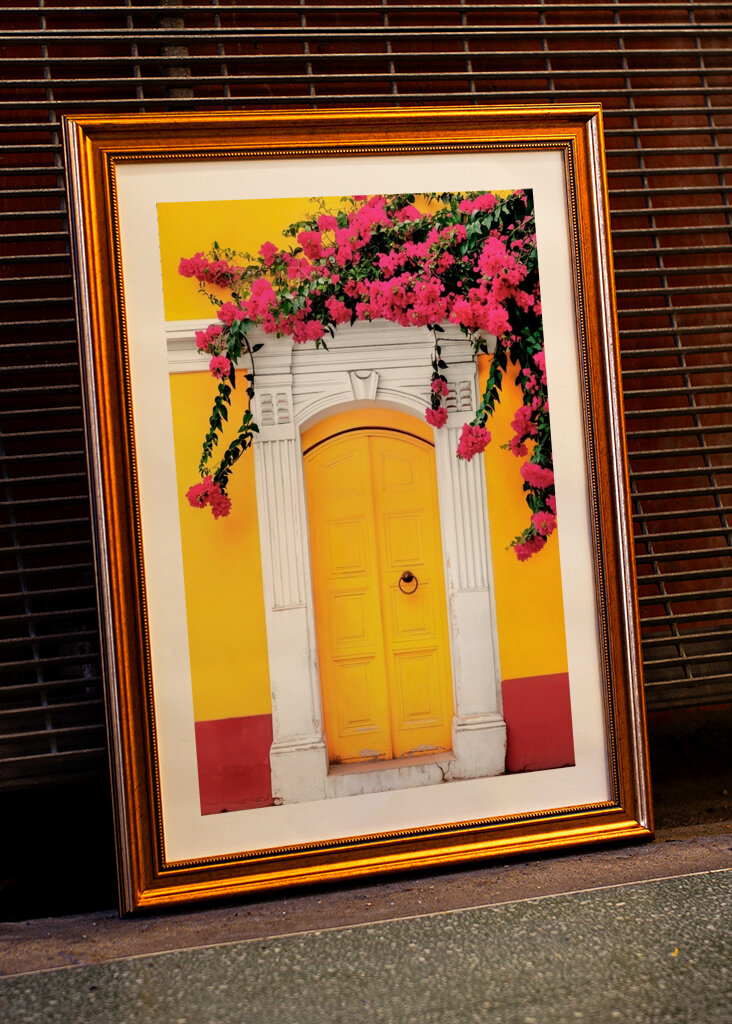 Gelbe Fassade Olinda