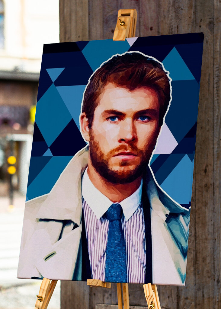 Chris Hemsworth Portrait