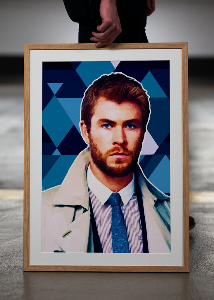 Chris Hemsworth Portrait