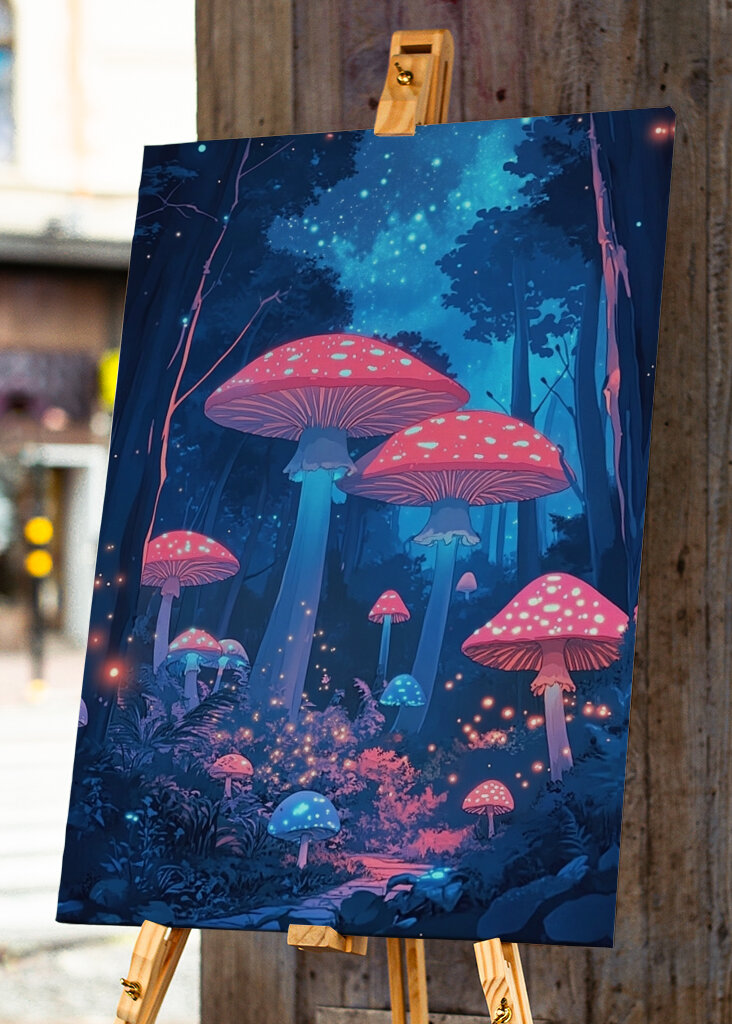 Magisk Mushroom Forest Anime