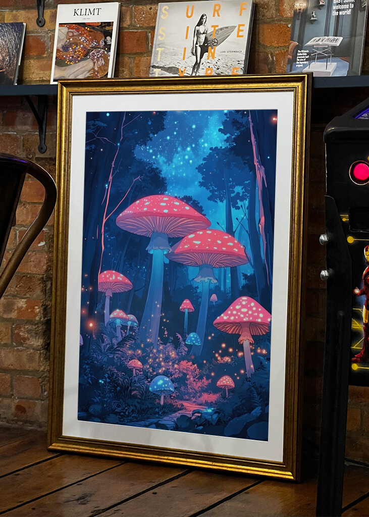 Magisk Mushroom Forest Anime