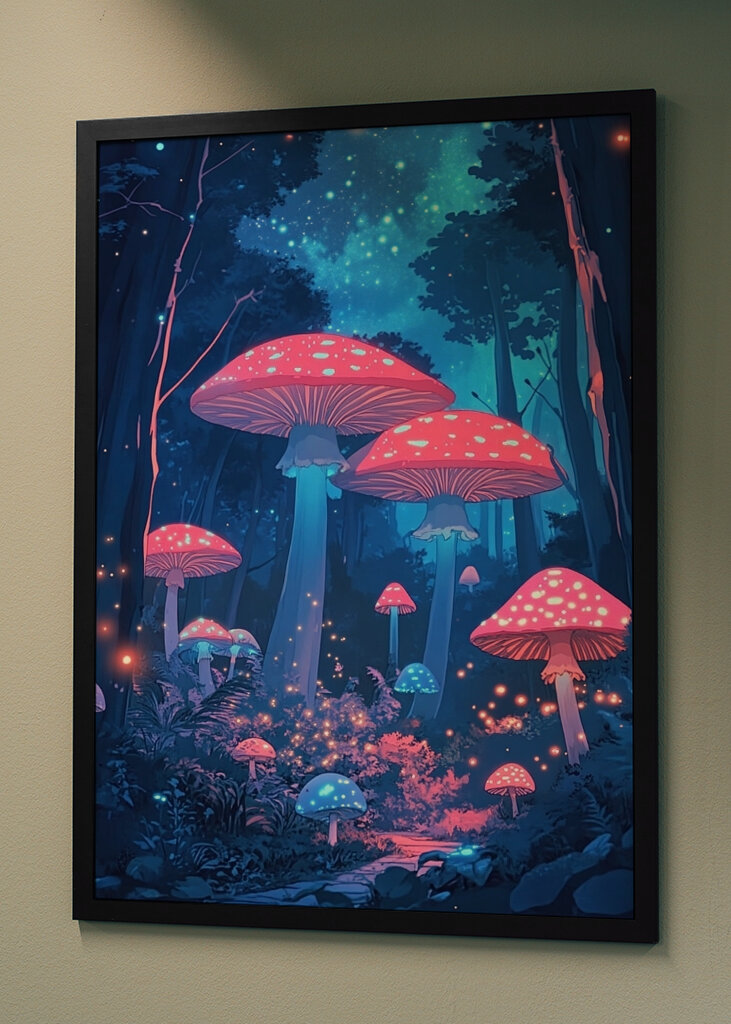 Magisk Mushroom Forest Anime