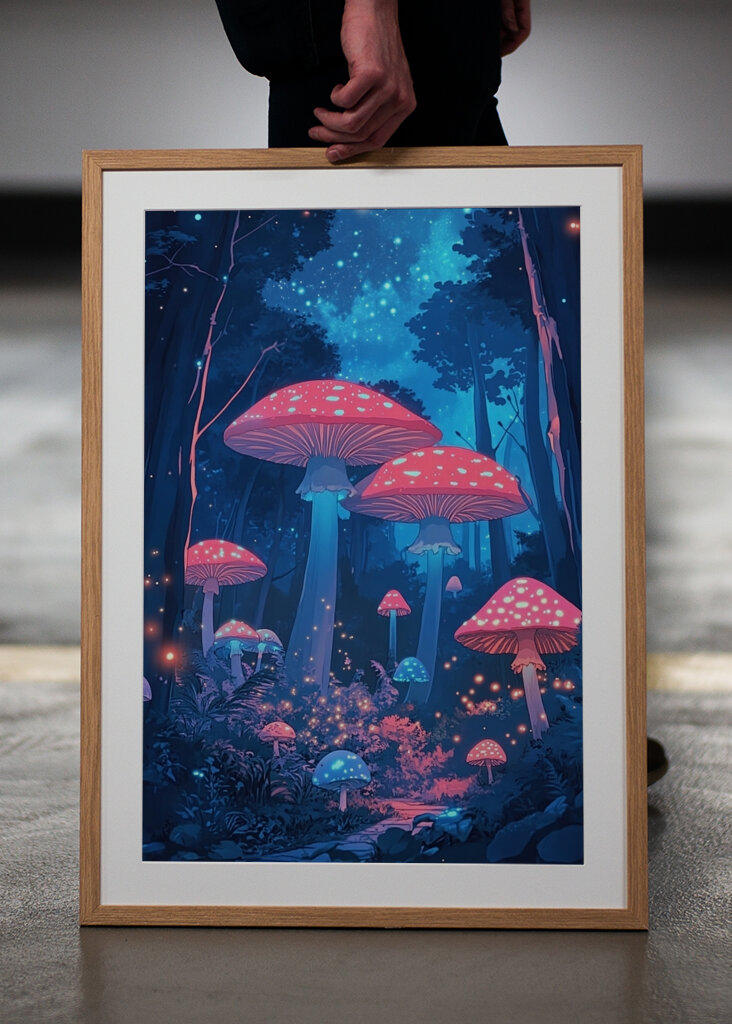 Magisk Mushroom Forest Anime