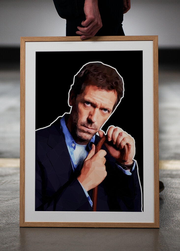 Dr. House Portrait