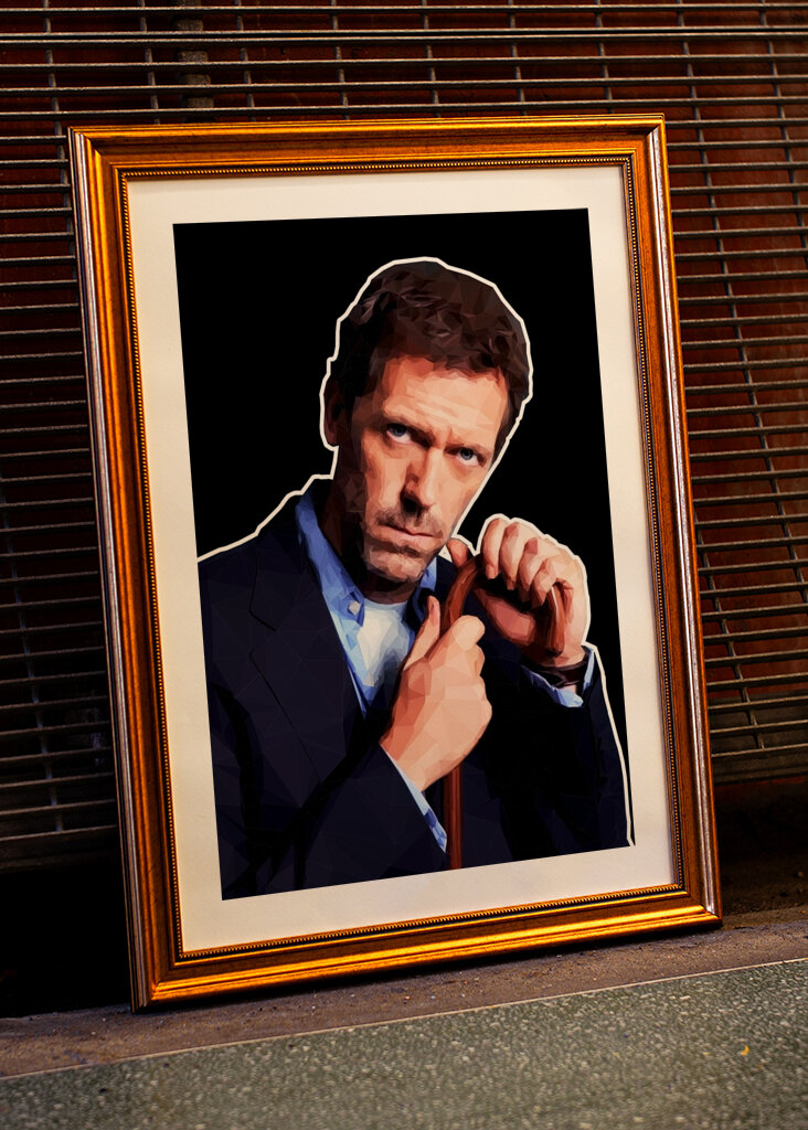 Dr. House Portrait