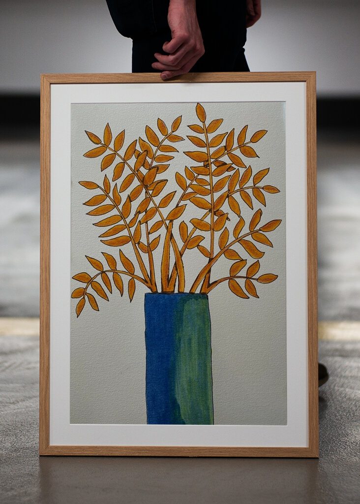 Zamiakalla in orange