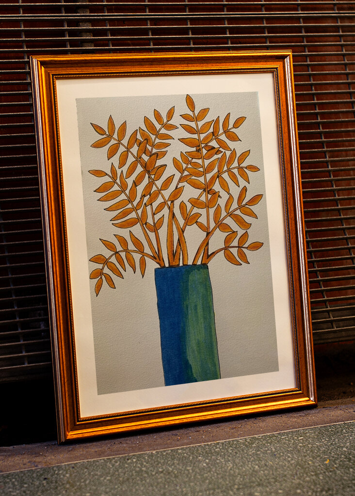 Zamiakalla in orange