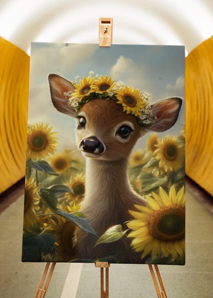 Sunflower Deer Lyže