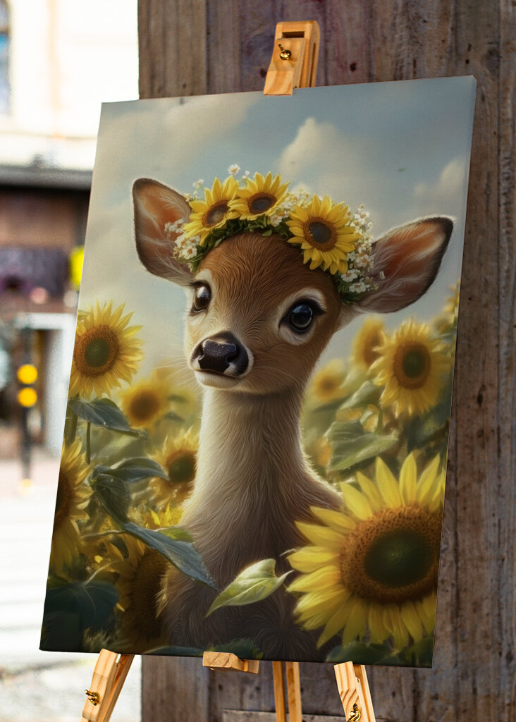 Sunflower Deer Lyže