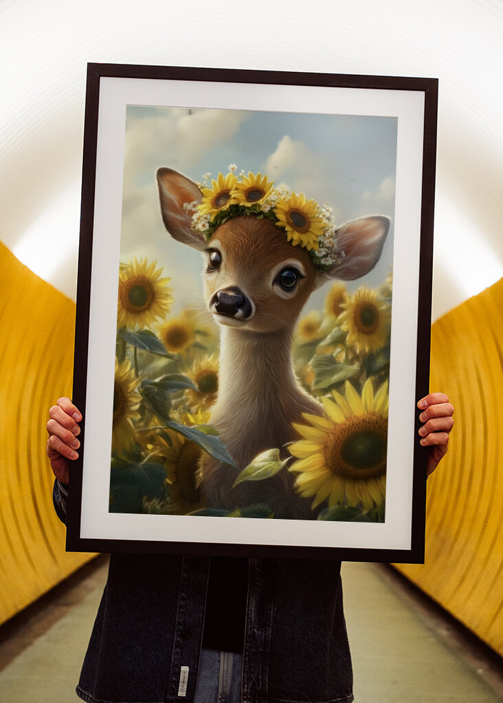 Sunflower Deer Lyže