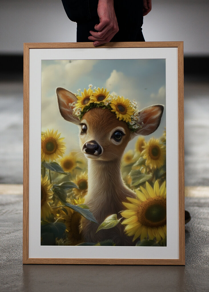 Sunflower Deer Lyže