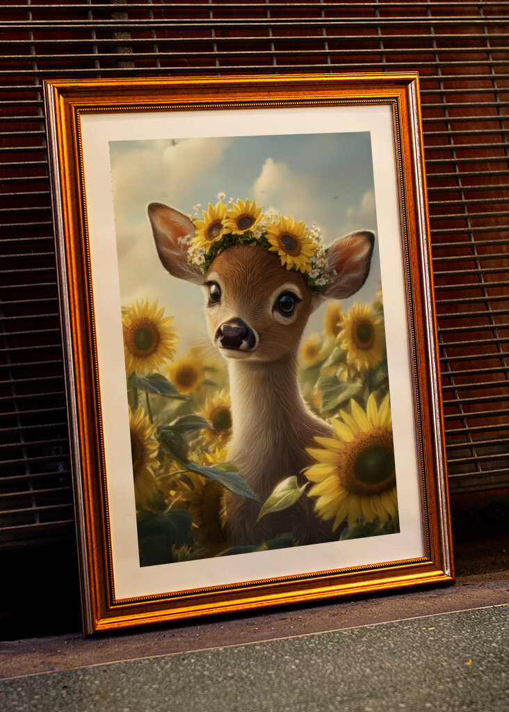 Sunflower Deer Lyže