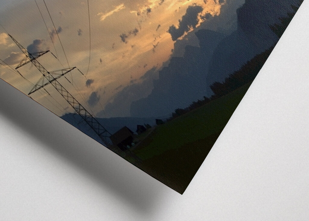 Zonsondergang in Innsbruck