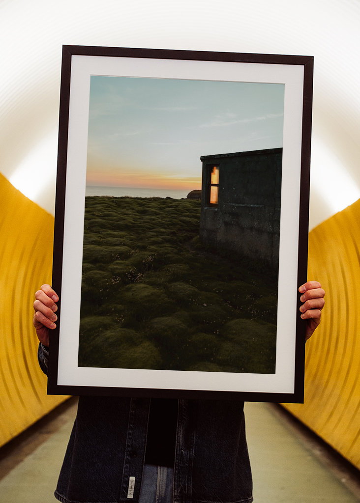 Kabína pri východe slnka