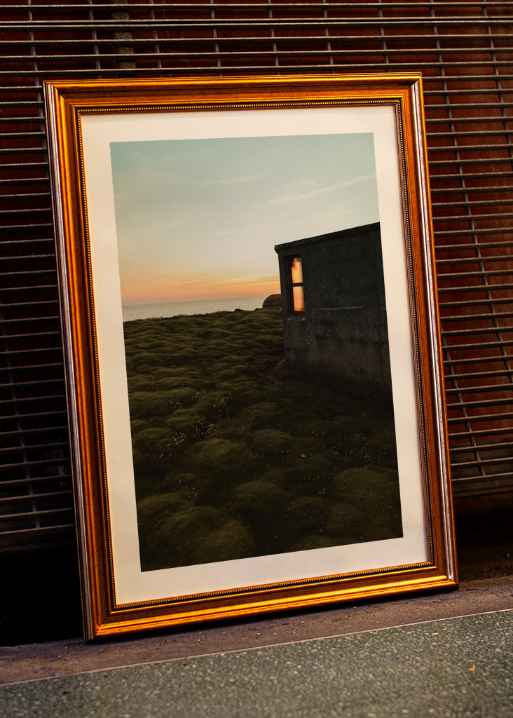 Kabína pri východe slnka