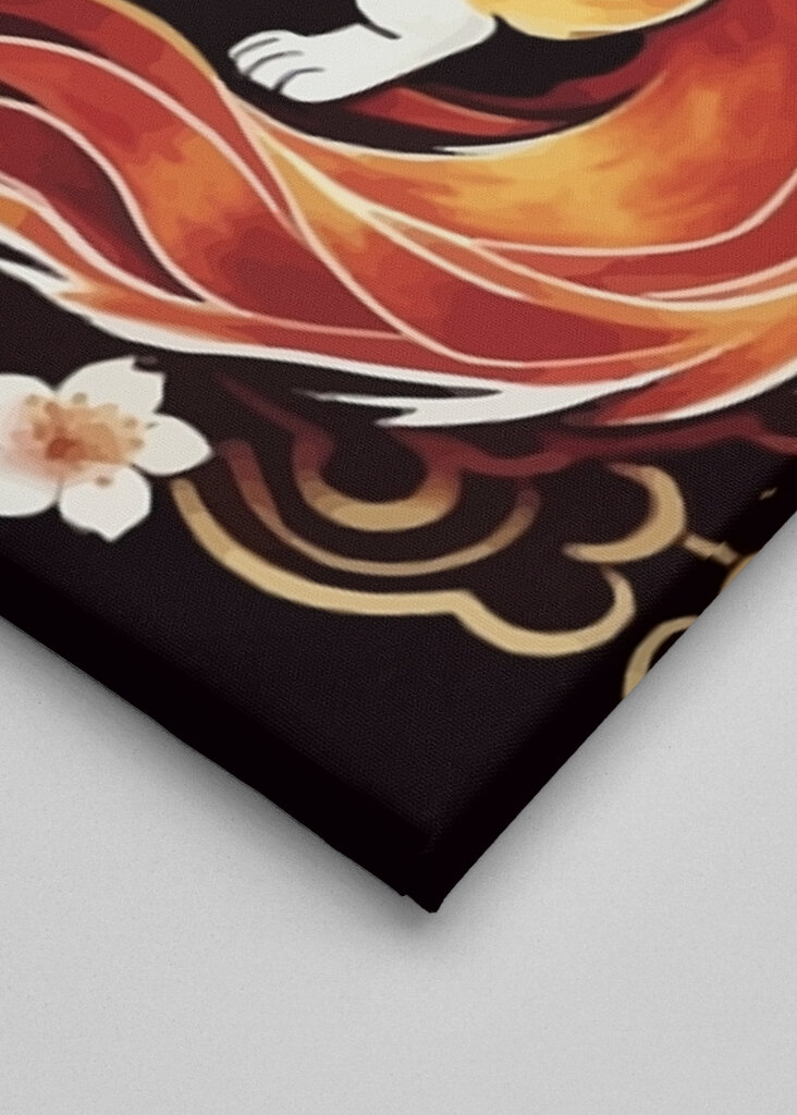 Red Fox Kitsune Japonská