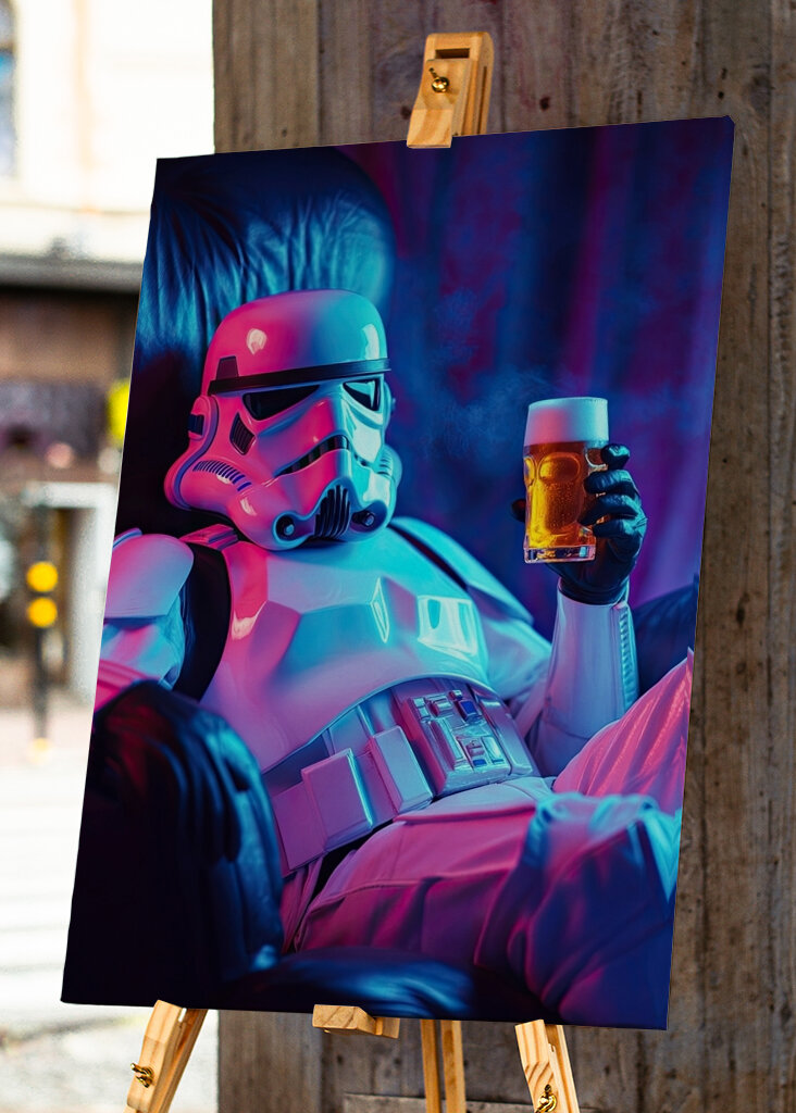 Stormtrooper an der Bar