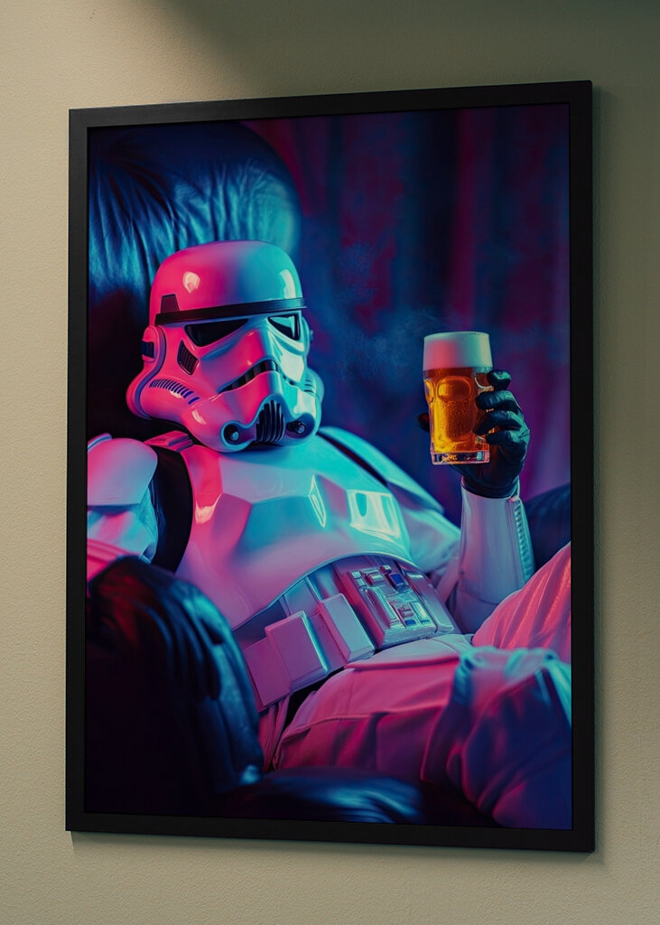 Stormtrooper an der Bar
